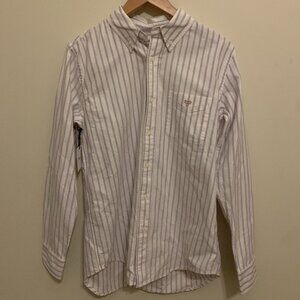 TNA XS striped collared shirt